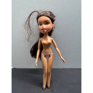 Bratz Doll Yasmin Nude Figure Collectible With Long Brown Hair Brown Eyes